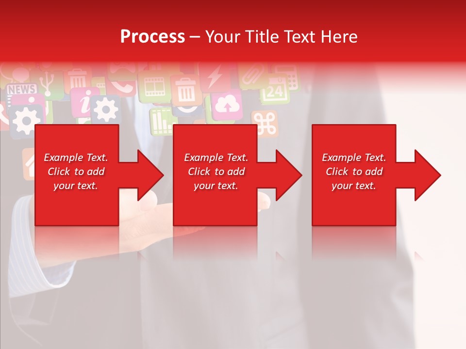 Tablet Mobile Cloud PowerPoint Template