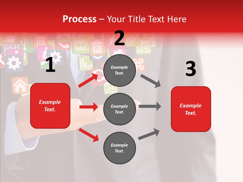 Tablet Mobile Cloud PowerPoint Template
