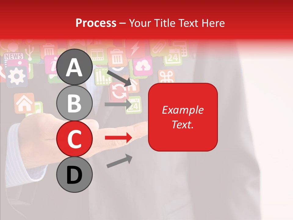 Tablet Mobile Cloud PowerPoint Template