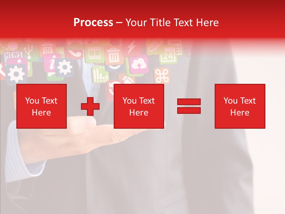 Tablet Mobile Cloud PowerPoint Template