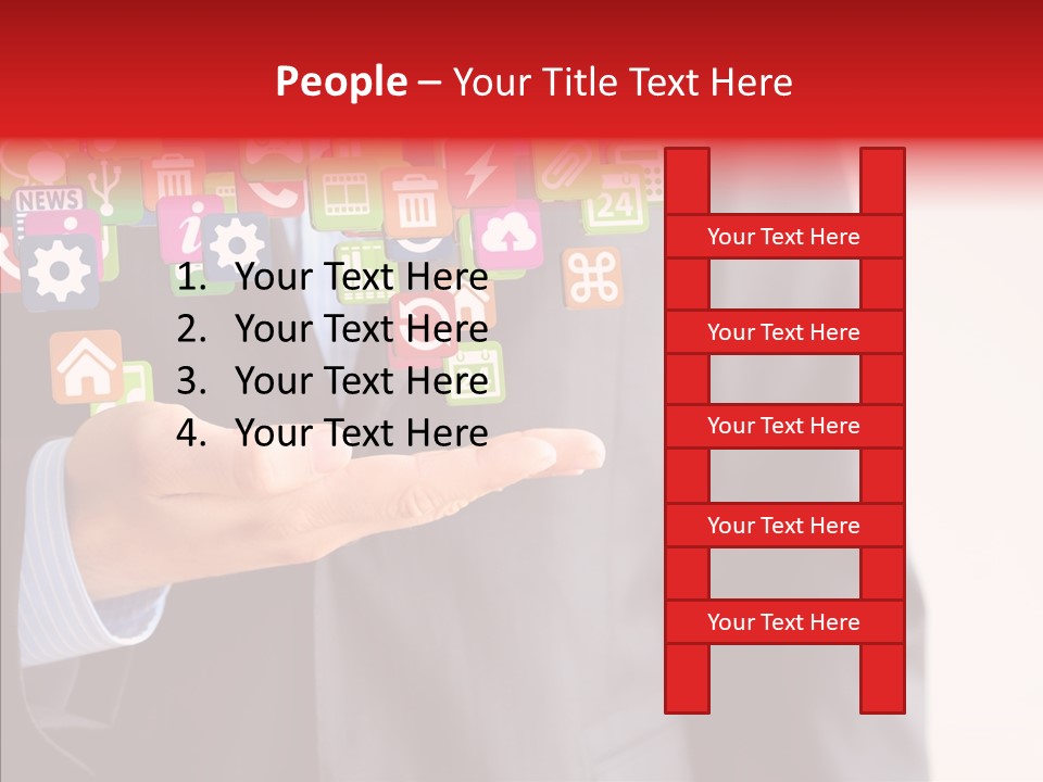 Tablet Mobile Cloud PowerPoint Template