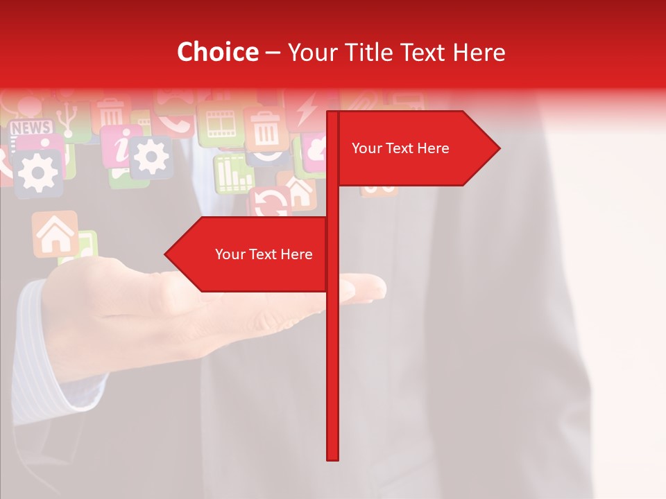 Tablet Mobile Cloud PowerPoint Template