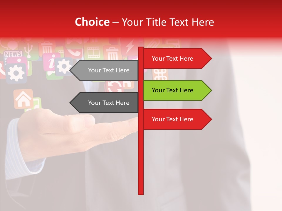 Tablet Mobile Cloud PowerPoint Template