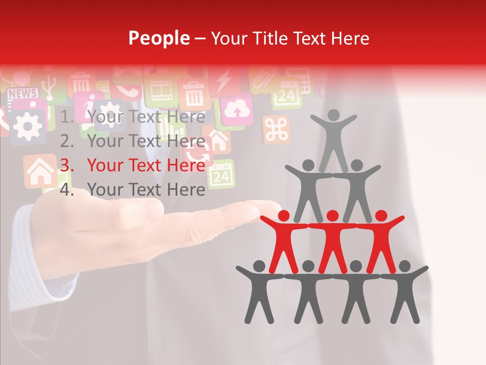 Tablet Mobile Cloud PowerPoint Template