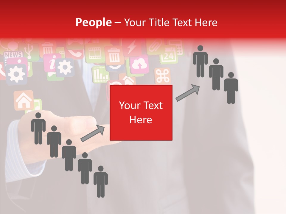Tablet Mobile Cloud PowerPoint Template