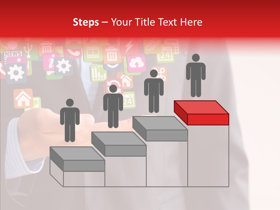 Tablet Mobile Cloud PowerPoint Template