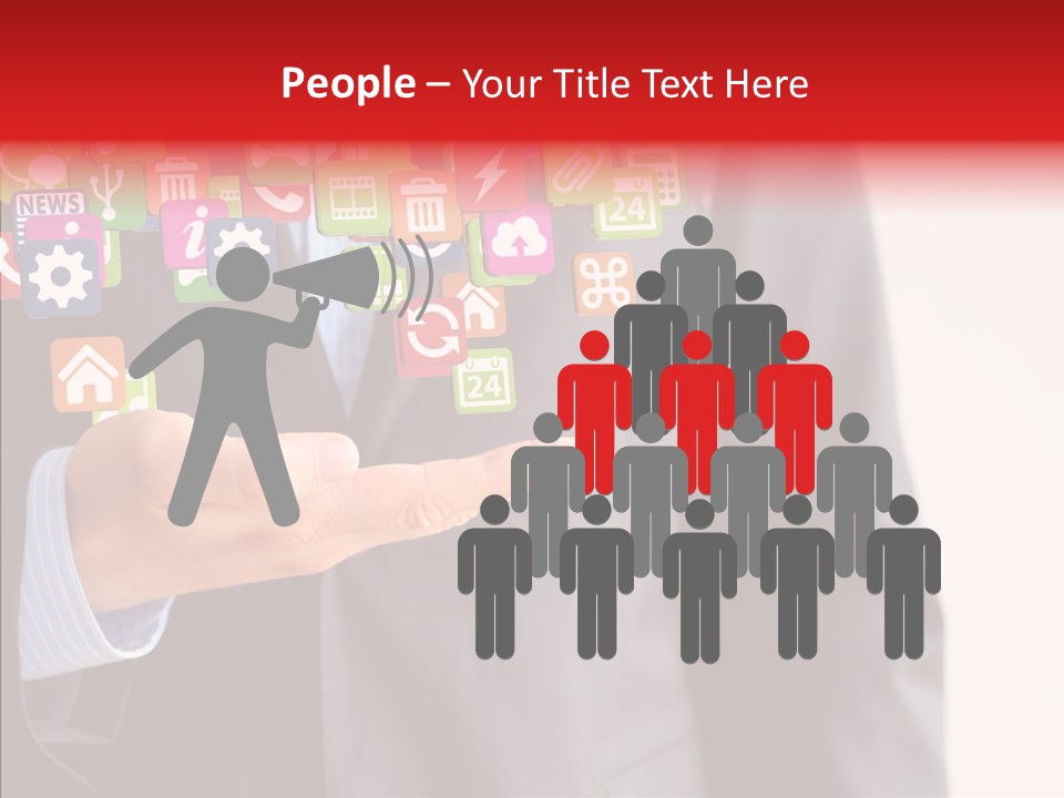 Tablet Mobile Cloud PowerPoint Template