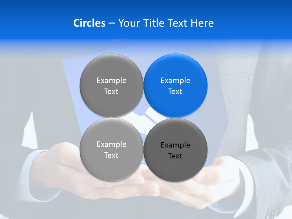 Give Connection Phone PowerPoint Template