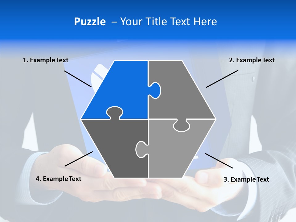 Give Connection Phone PowerPoint Template