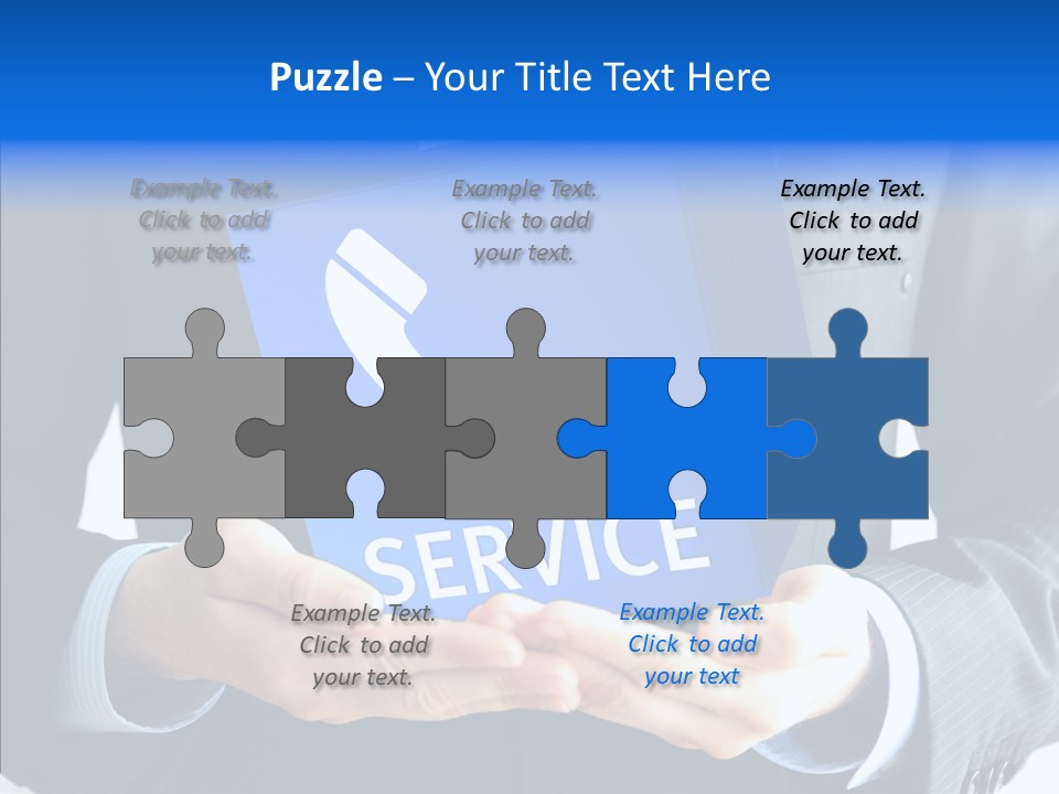 Give Connection Phone PowerPoint Template