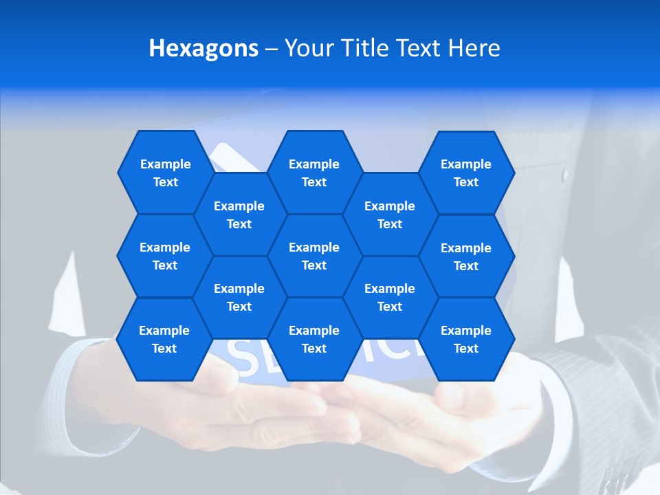 Give Connection Phone PowerPoint Template