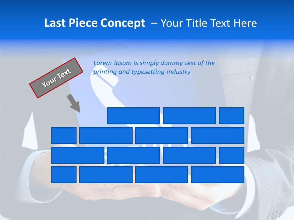 Give Connection Phone PowerPoint Template