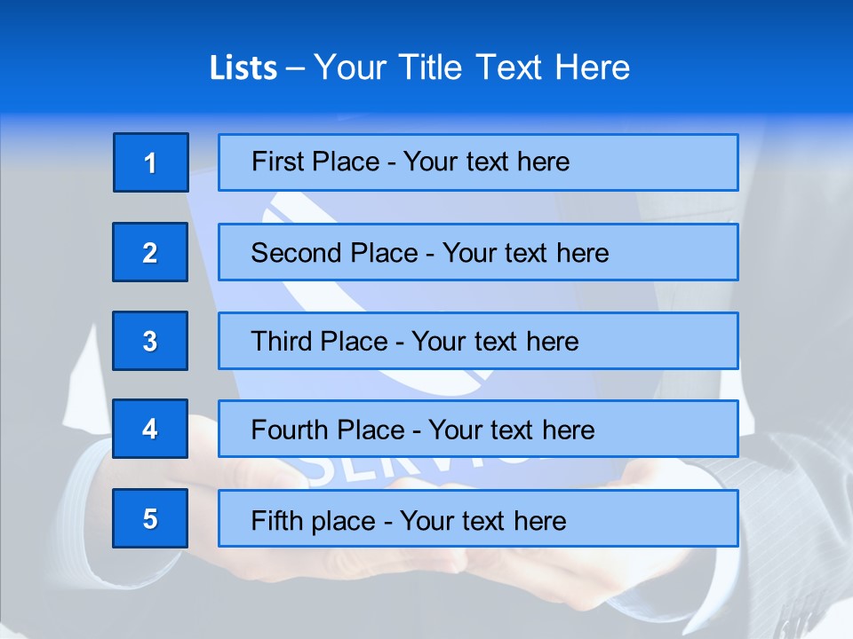 Give Connection Phone PowerPoint Template