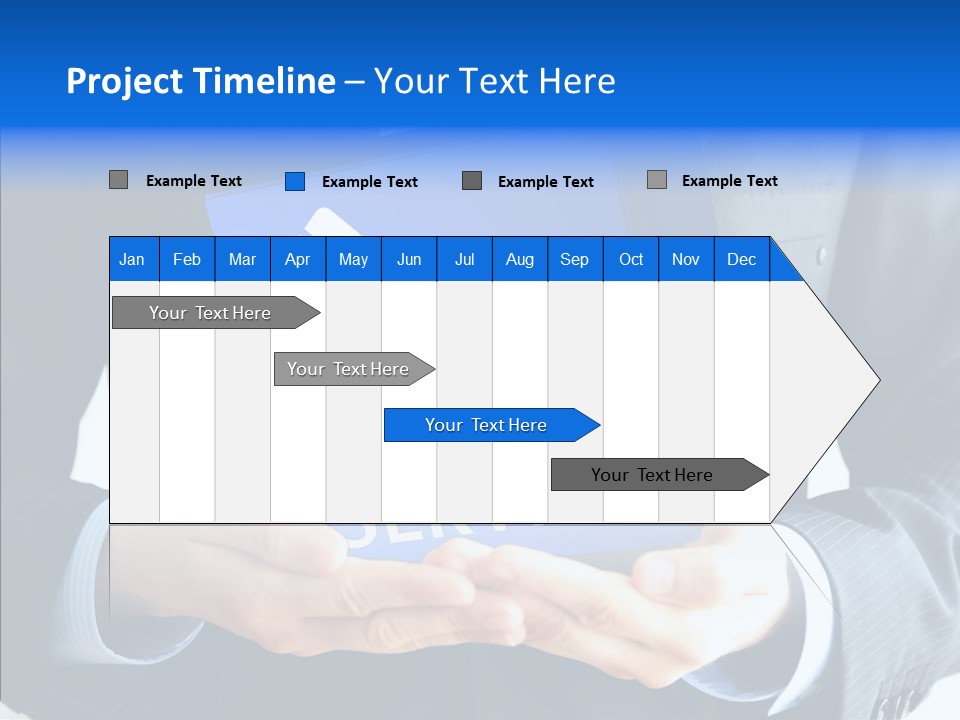 Give Connection Phone PowerPoint Template