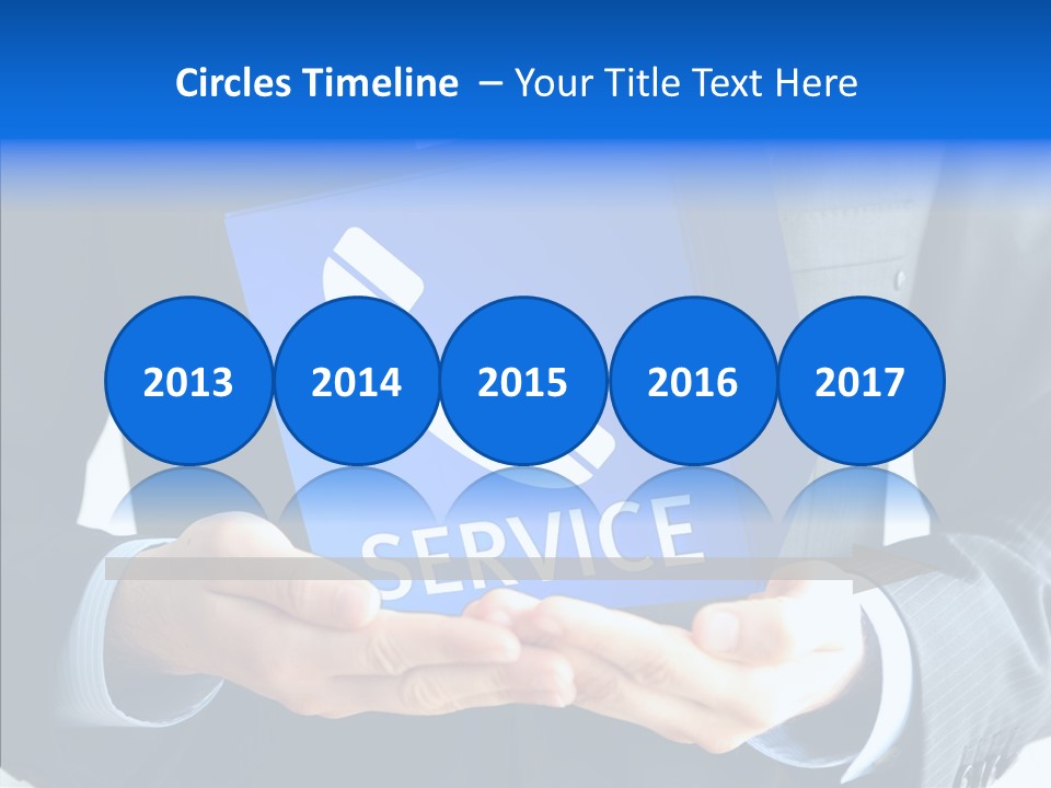 Give Connection Phone PowerPoint Template