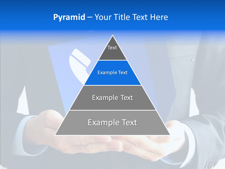 Give Connection Phone PowerPoint Template
