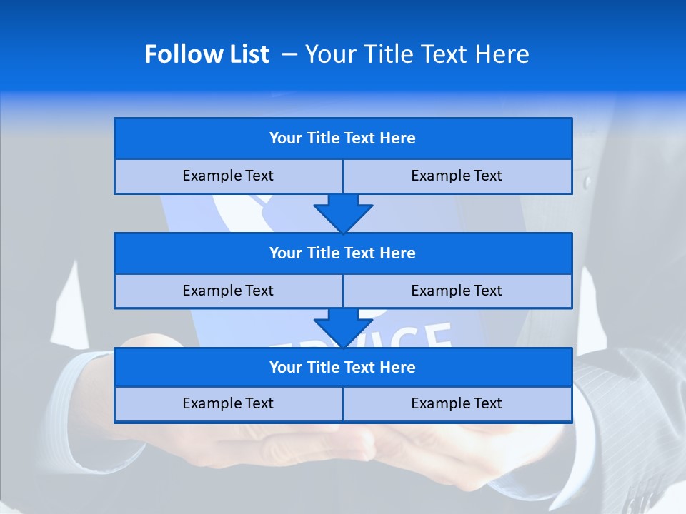 Give Connection Phone PowerPoint Template