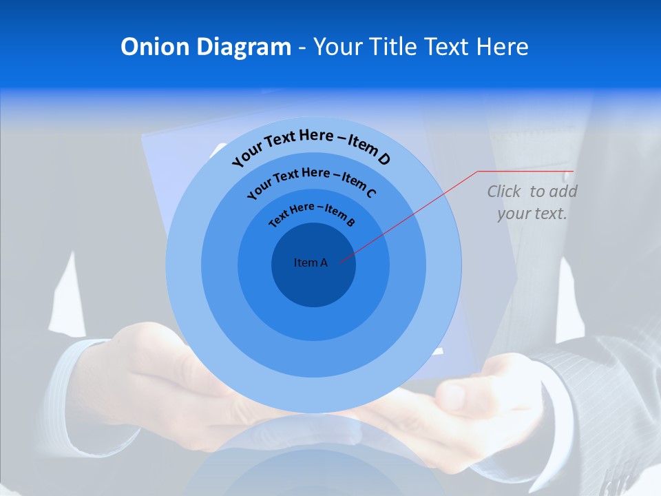 Give Connection Phone PowerPoint Template