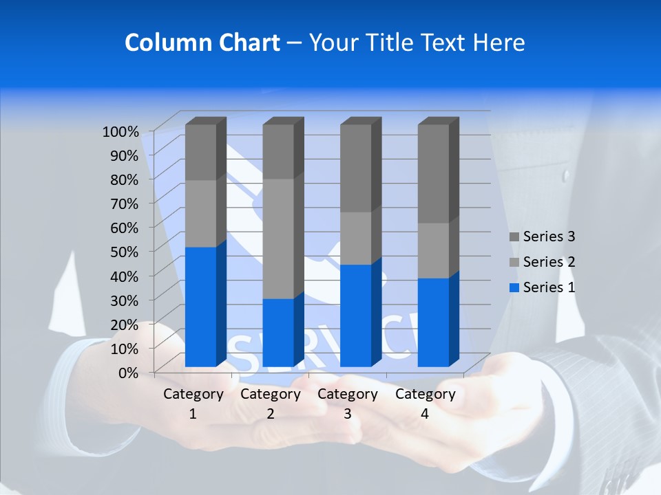 Give Connection Phone PowerPoint Template