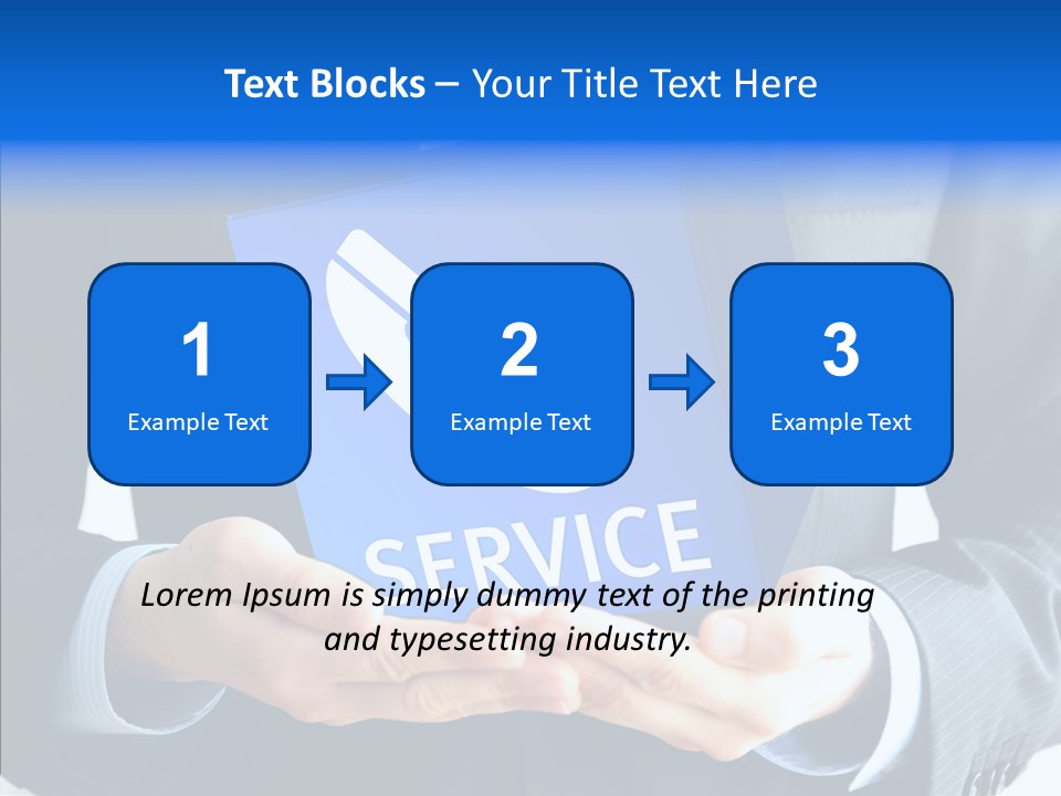 Give Connection Phone PowerPoint Template