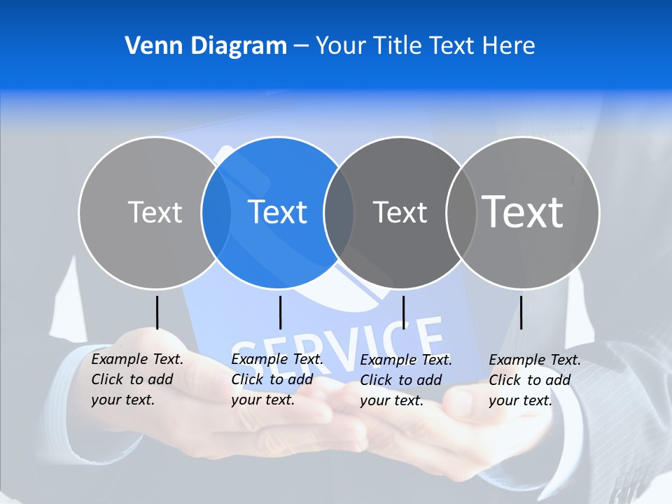 Give Connection Phone PowerPoint Template