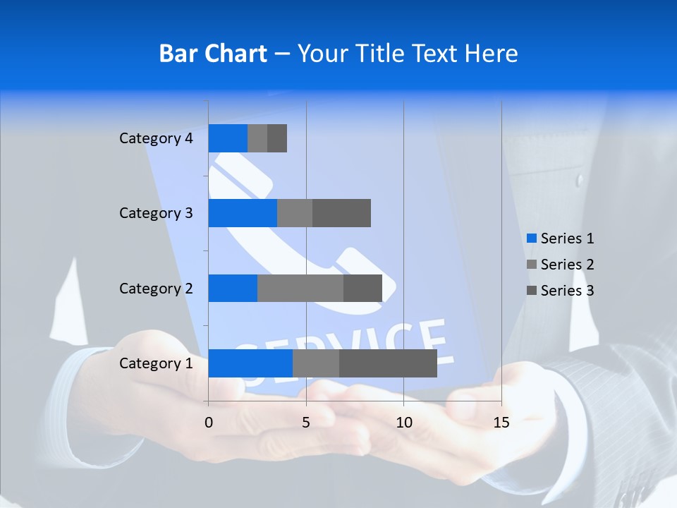 Give Connection Phone PowerPoint Template