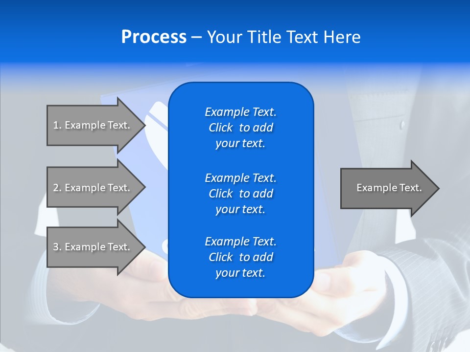 Give Connection Phone PowerPoint Template
