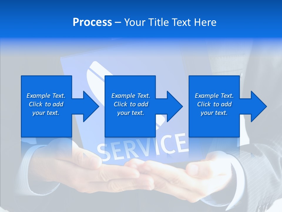 Give Connection Phone PowerPoint Template