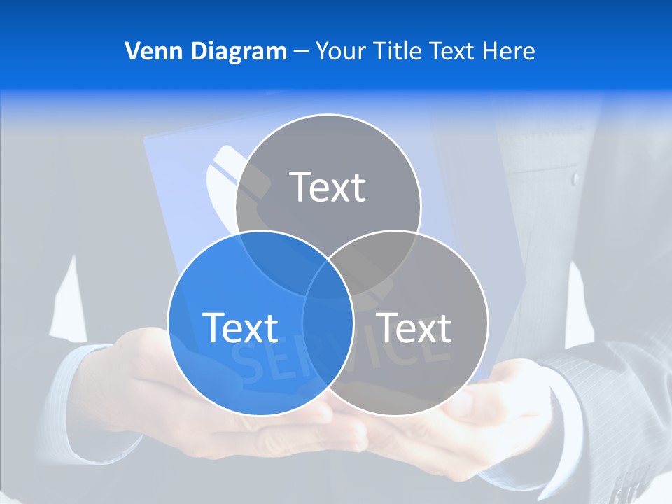 Give Connection Phone PowerPoint Template