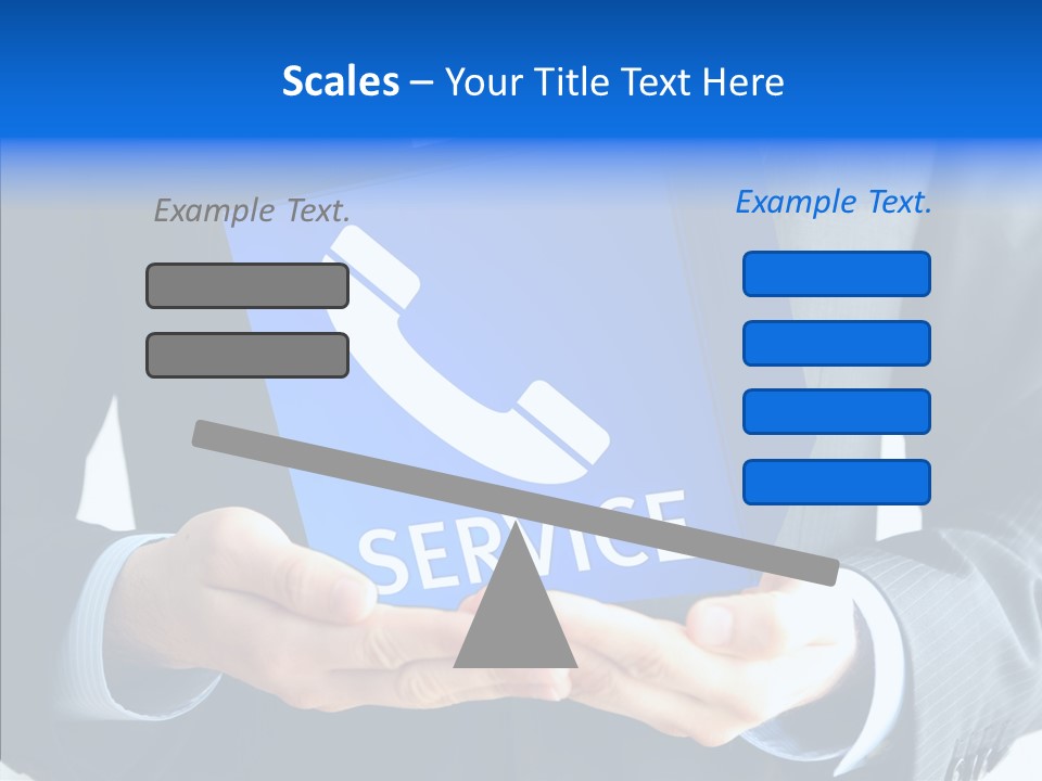 Give Connection Phone PowerPoint Template