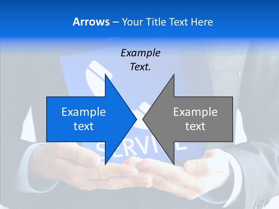 Give Connection Phone PowerPoint Template