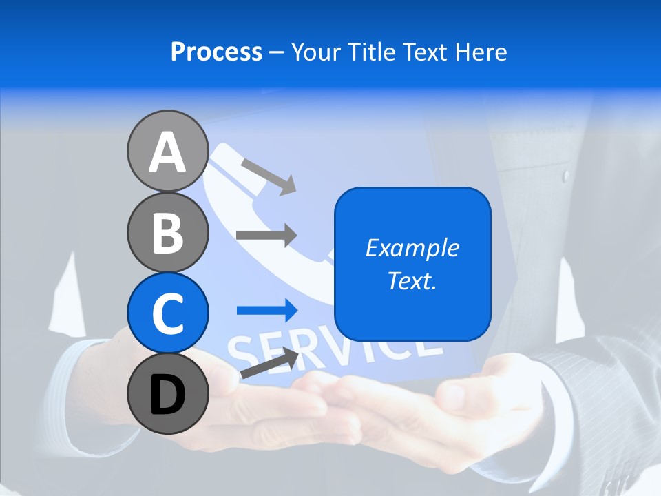Give Connection Phone PowerPoint Template