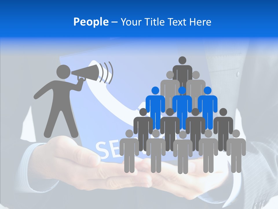 Give Connection Phone PowerPoint Template