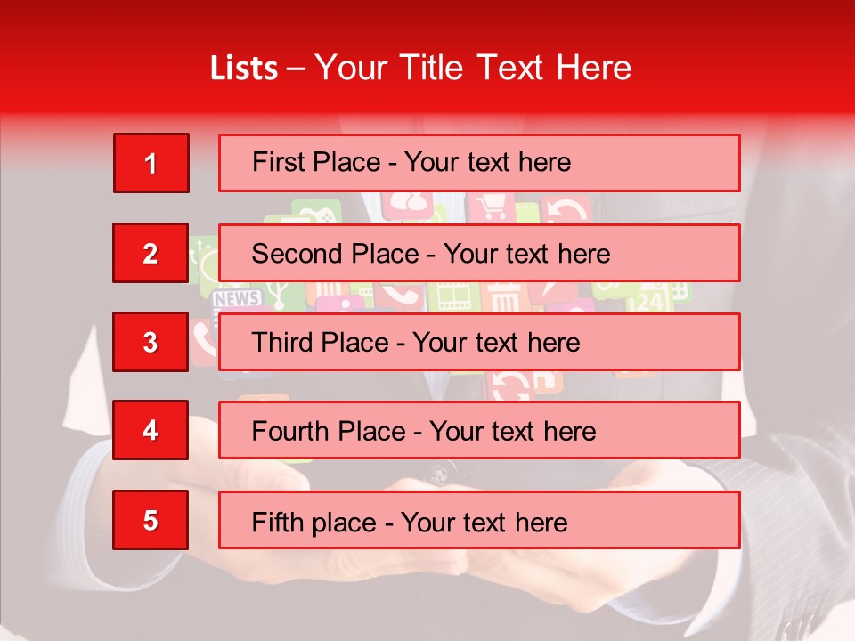 Mobile App Concept PowerPoint Template