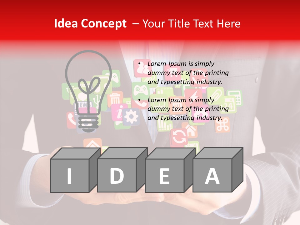 Mobile App Concept PowerPoint Template