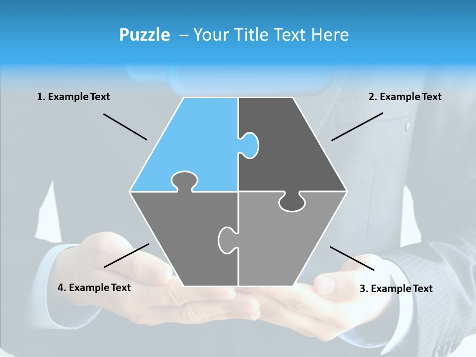 Server White Modern PowerPoint Template