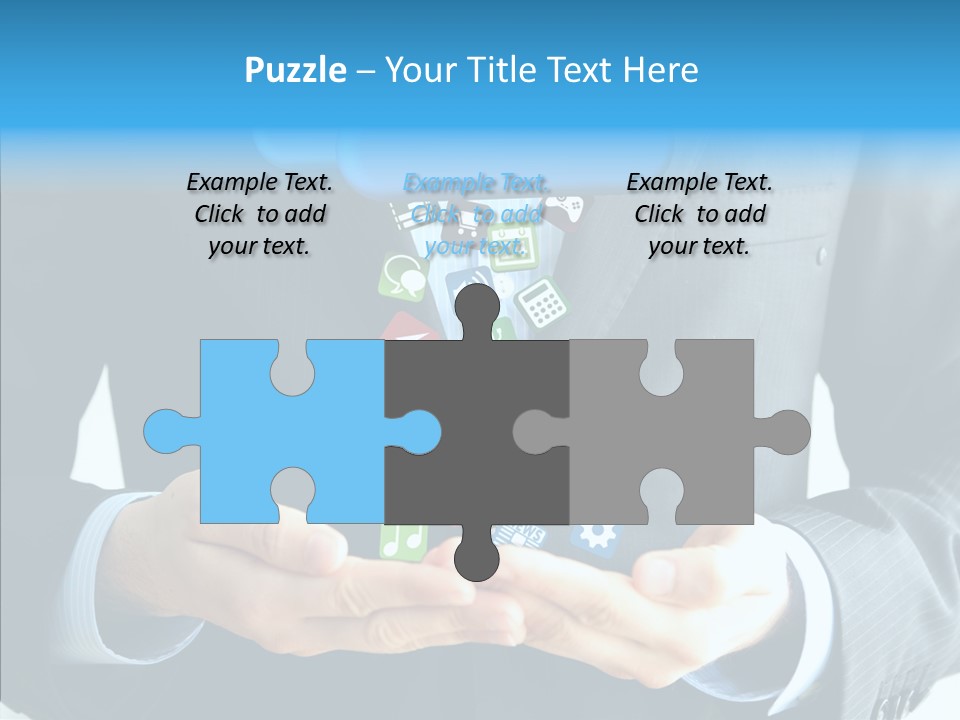 Server White Modern PowerPoint Template