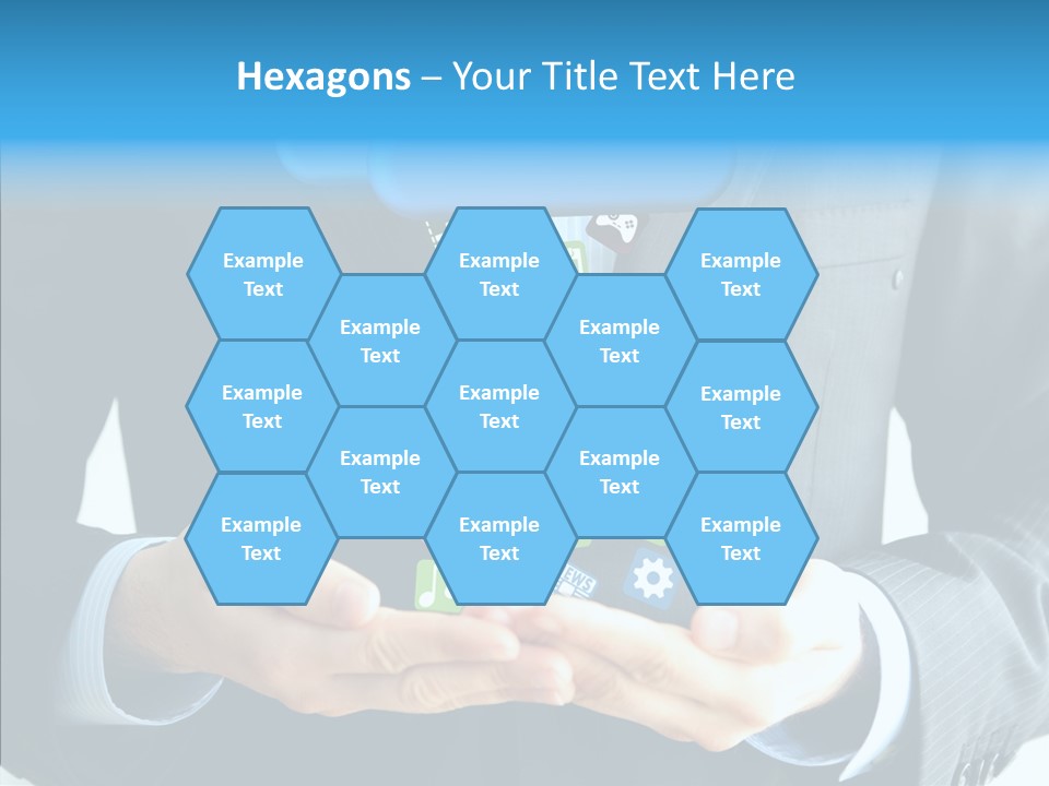 Server White Modern PowerPoint Template