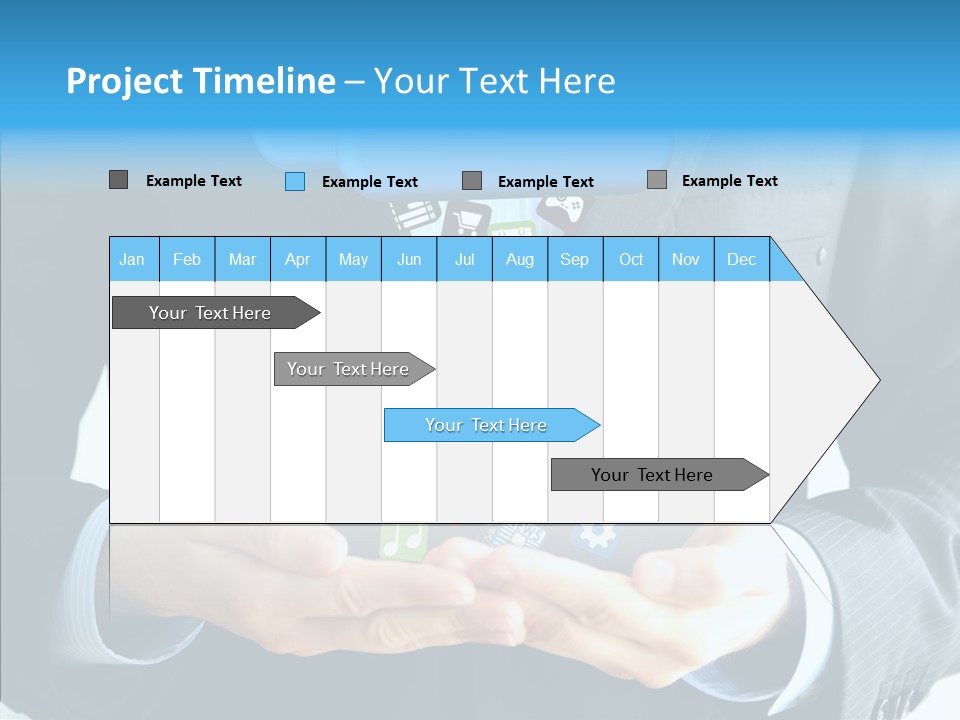 Server White Modern PowerPoint Template