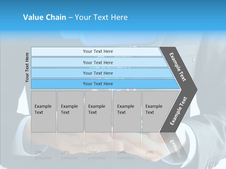 Server White Modern PowerPoint Template