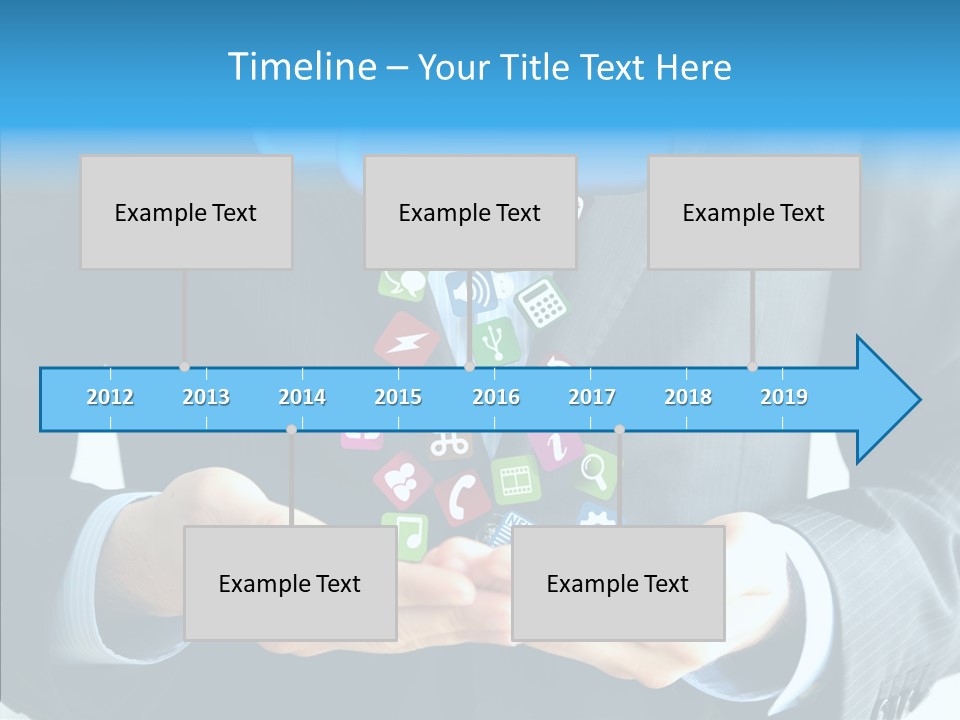 Server White Modern PowerPoint Template