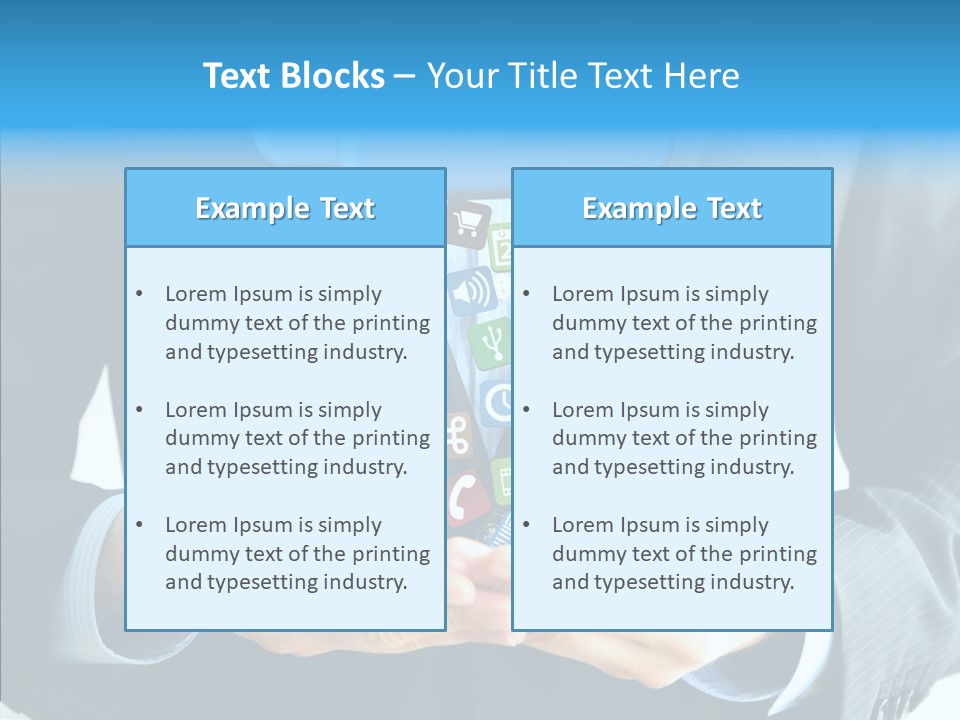 Server White Modern PowerPoint Template