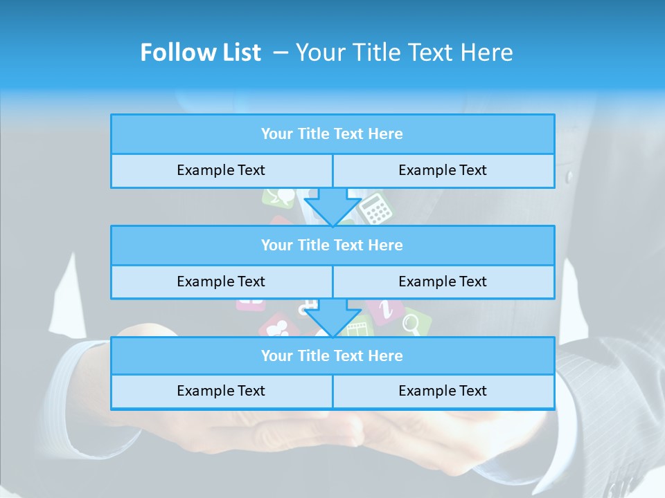 Server White Modern PowerPoint Template