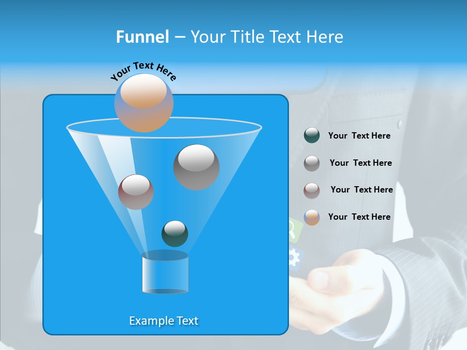 Server White Modern PowerPoint Template