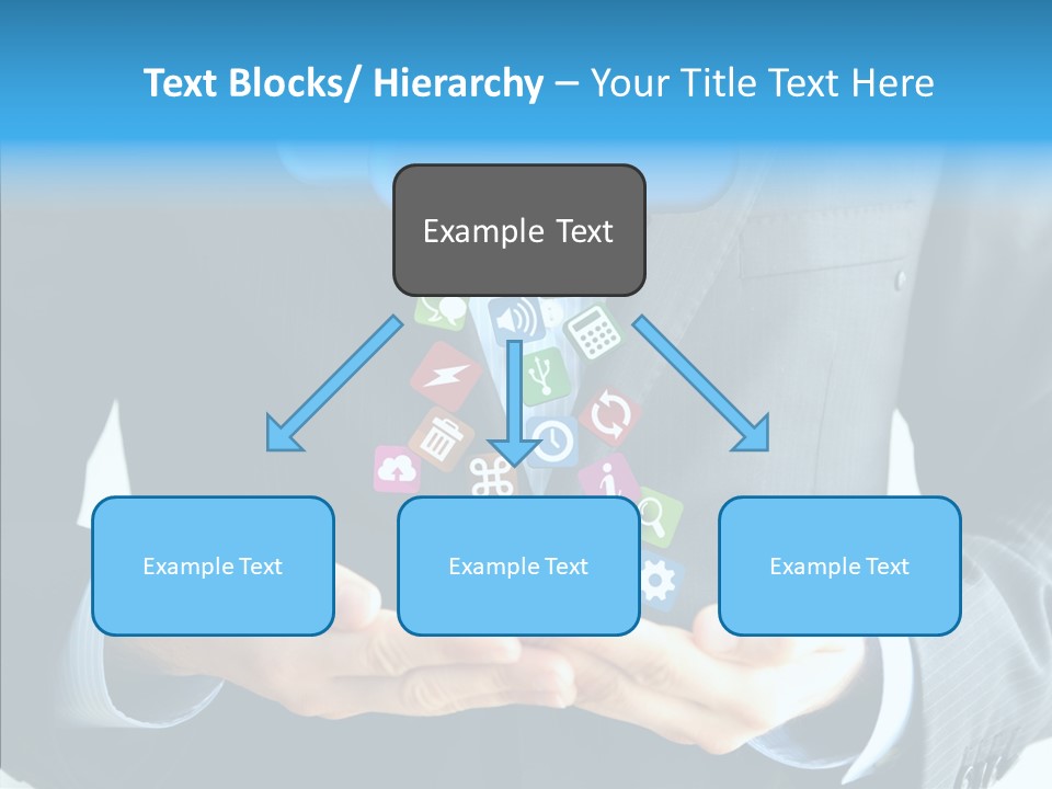 Server White Modern PowerPoint Template