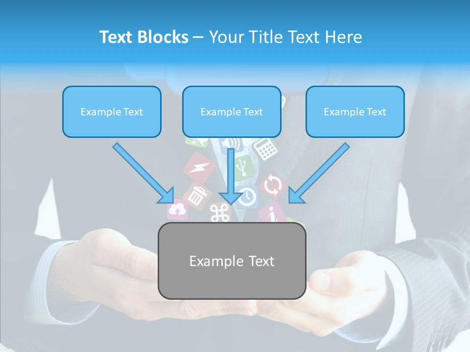 Server White Modern PowerPoint Template
