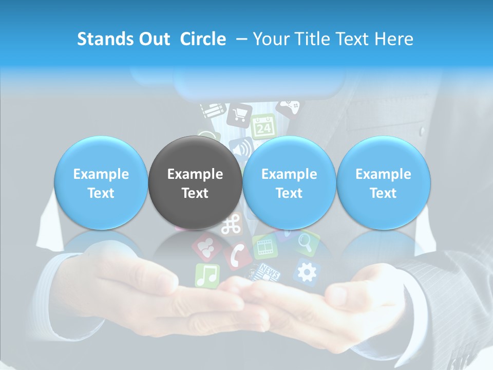 Server White Modern PowerPoint Template