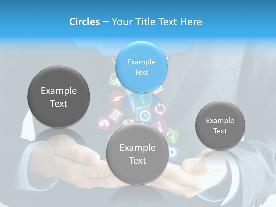 Server White Modern PowerPoint Template