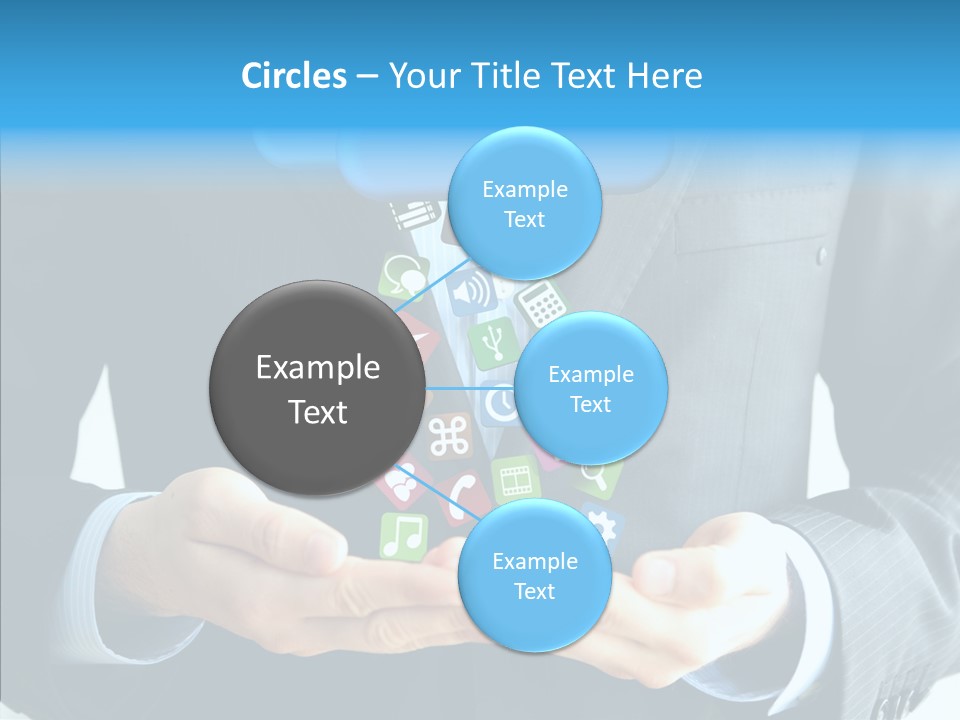 Server White Modern PowerPoint Template