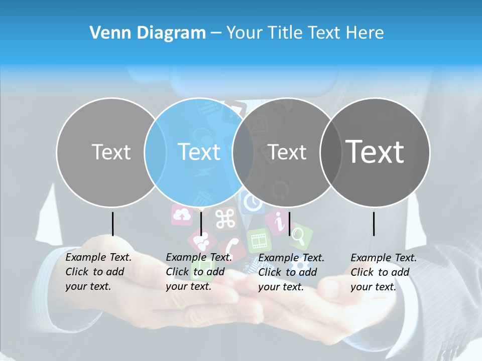 Server White Modern PowerPoint Template